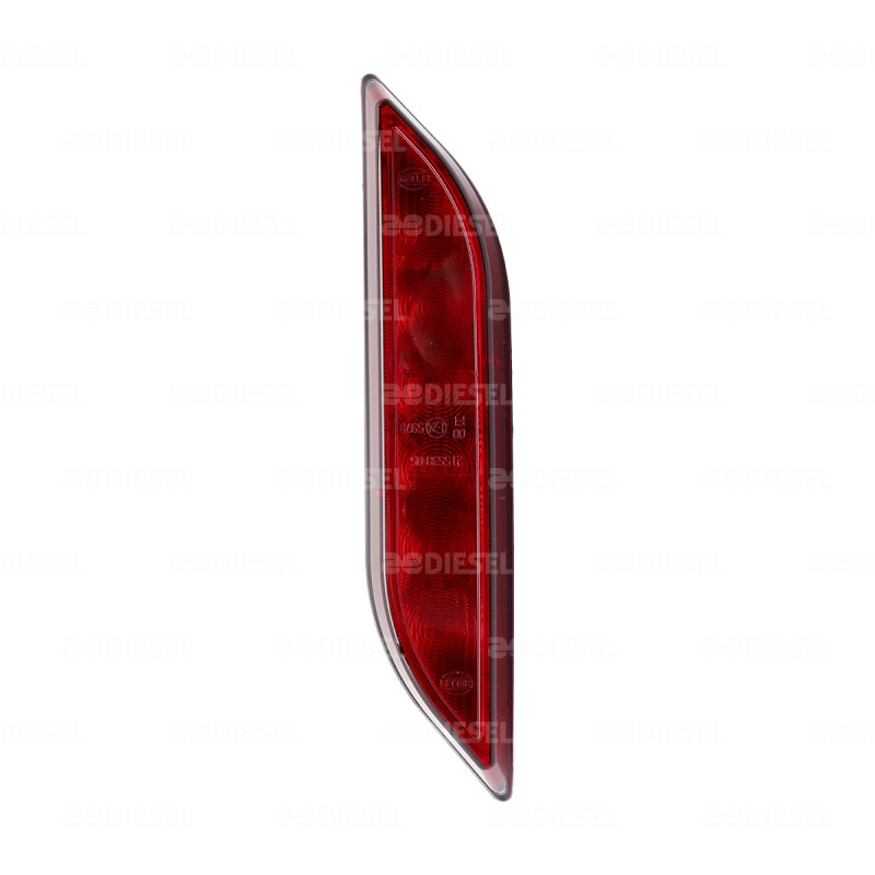 PLAFÓN 24V LED TRASERO MICA ROJA AYCO