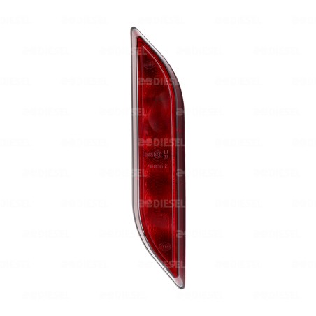 PLAFÓN 24V LED TRASERO MICA ROJA AYCO SHAPE LINE