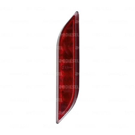 PLAFÓN 12/24V LED ROJO TRASERO DERECHO AYCO SHAPE LINE