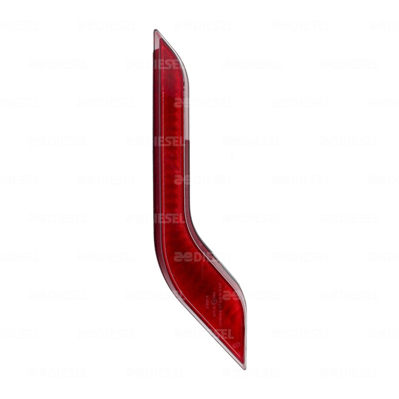 PLAFON 12/24V LED TRASERO ROJO SHAPE LINE AYCO / BUSSCAR / BECCAR IZQ