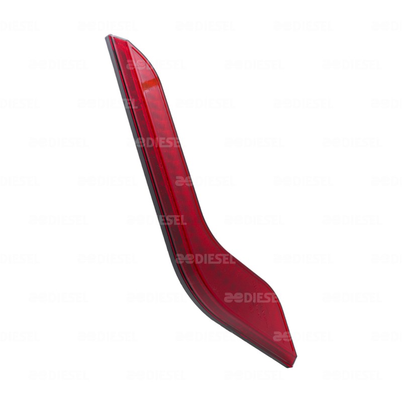 PLAFON 12/24V LED TRASERO ROJO SHAPE LINE AYCO / BUSSCAR / BECCAR IZQ