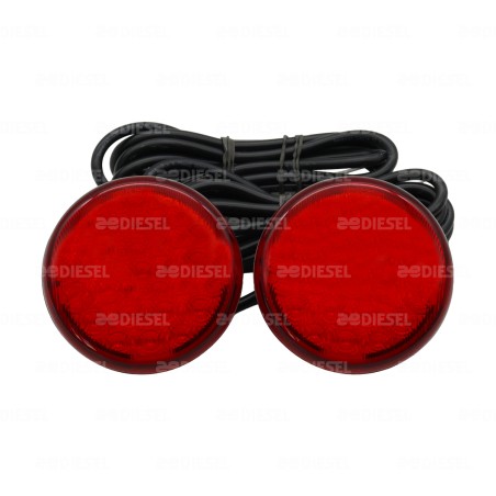 CALAVERA PEEBLE LED ROJA