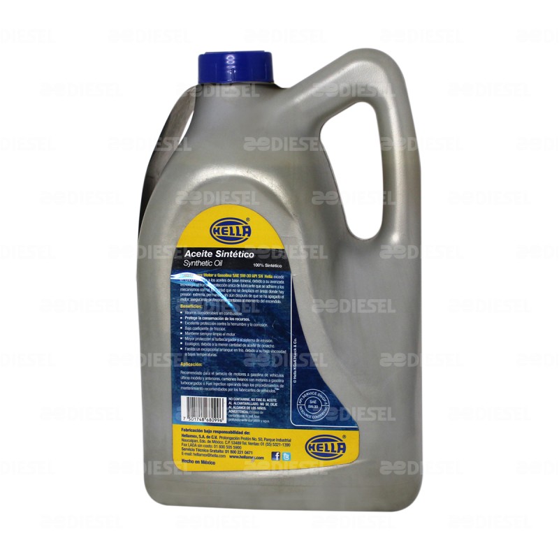 ACEITE SINTÉTICO 5W30 5 LITROS