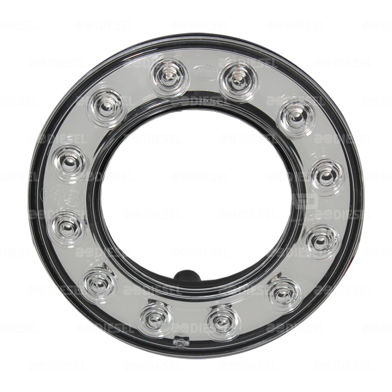 PLAFÓN 24V LED ROJO DONA 2 FUNCIONES