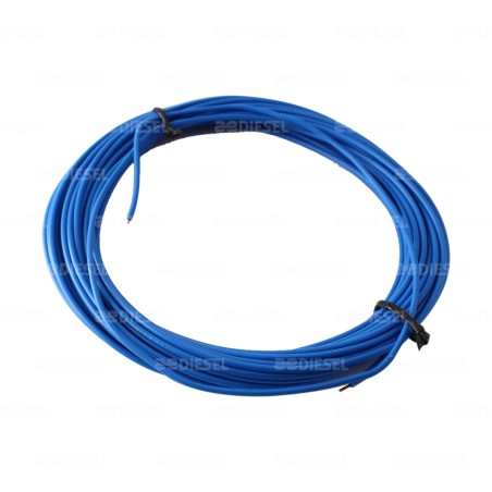 CABLE #18 PLASTICO FLEX ROLLO 10MTS AZUL