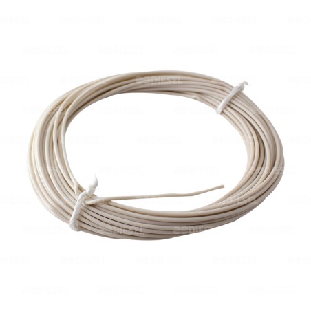 CABLE #18 PLASTICO FLEX ROLLO 10MTS BCO