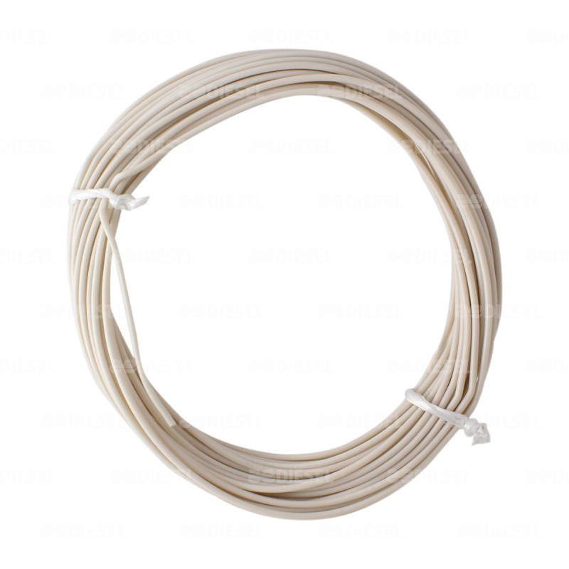 CABLE #18 PLASTICO FLEX ROLLO 10MTS BCO