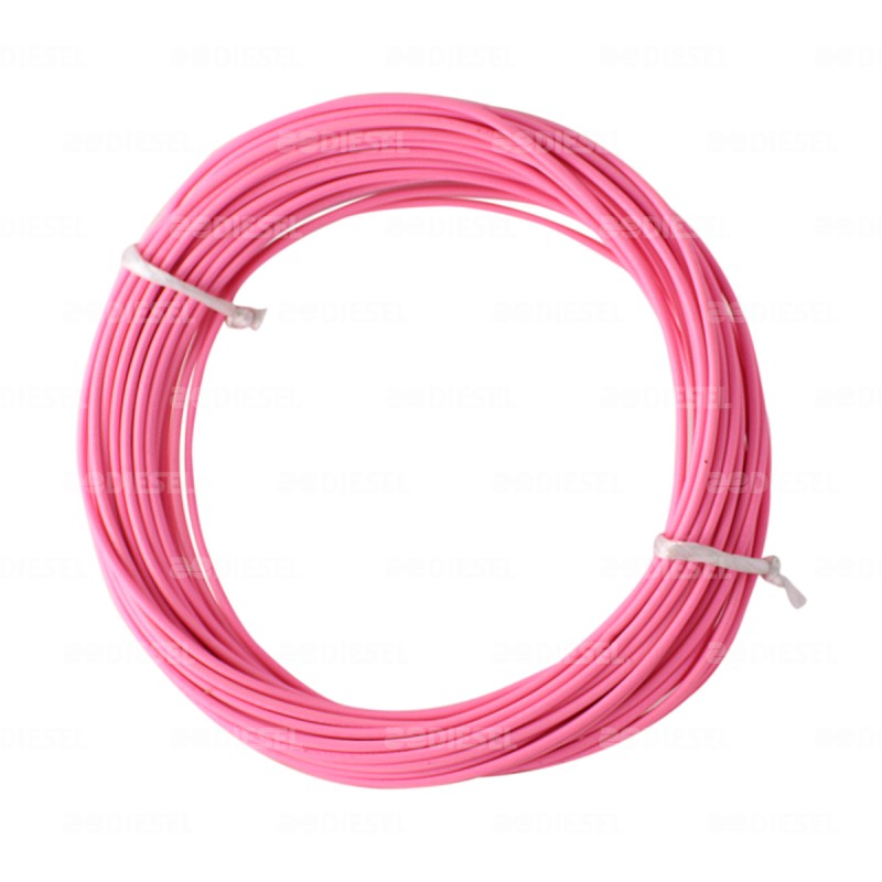 CABLE #18 PLASTICO FLEX ROLLO 10MTS ROSA