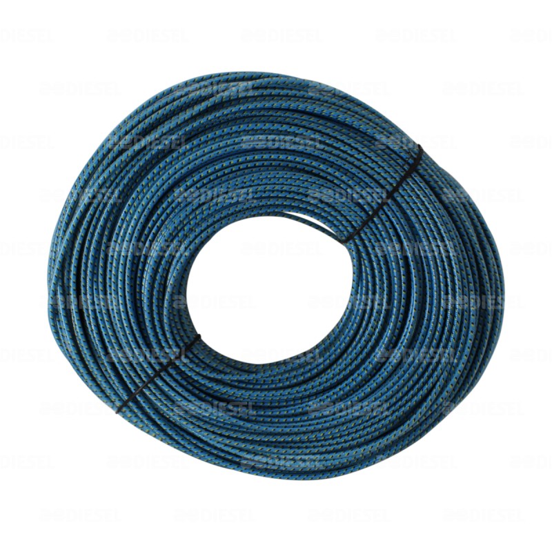 CABLE #14 LAQUEADO ROLLO 100MTS AZUL