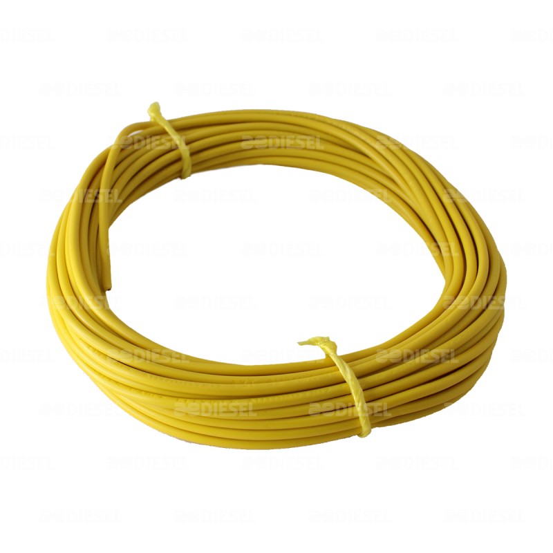 CABLE #14 PLASTICO FLEX ROLLO 10MTS AMAR