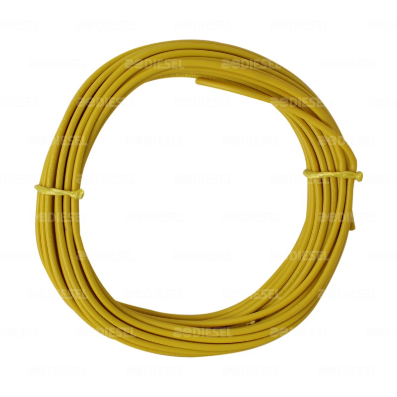 CABLE #14 PLASTICO FLEX ROLLO 10MTS AMAR