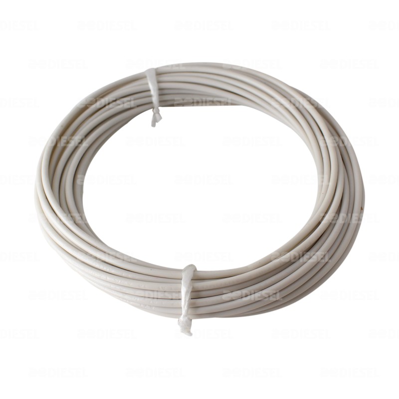 CABLE #14 PLASTICO FLEX ROLLO 10MTS  BCO