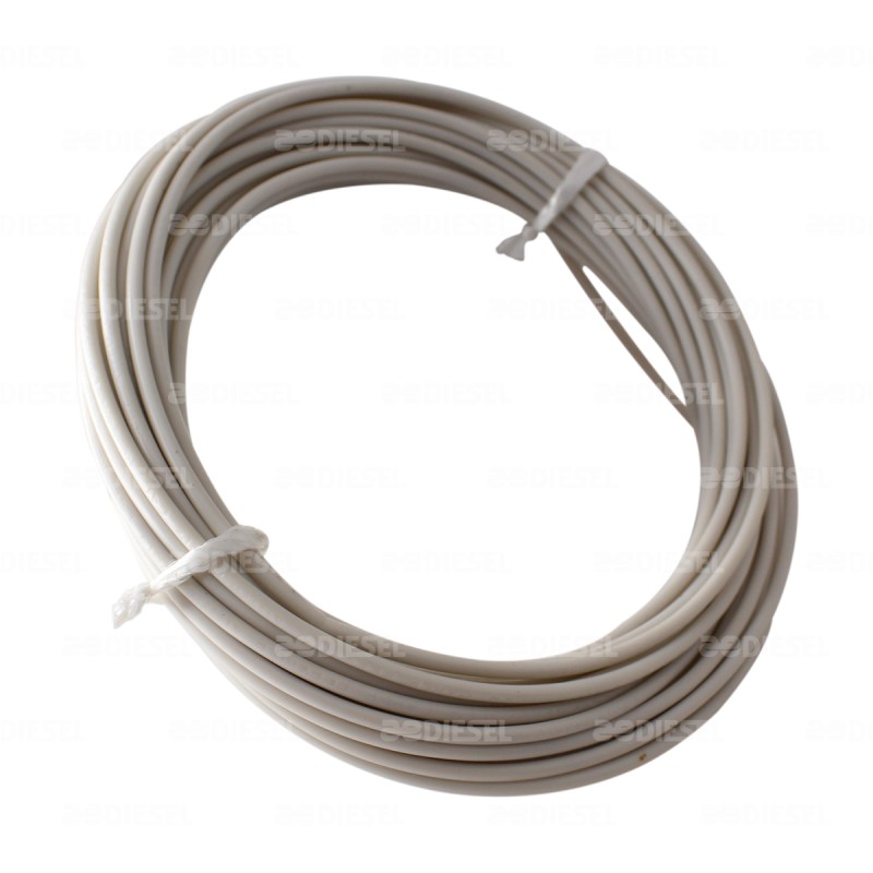 CABLE #14 PLASTICO FLEX ROLLO 10MTS  BCO