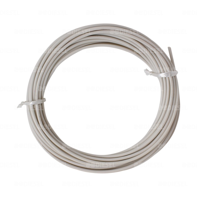 CABLE #14 PLASTICO FLEX ROLLO 10MTS  BCO