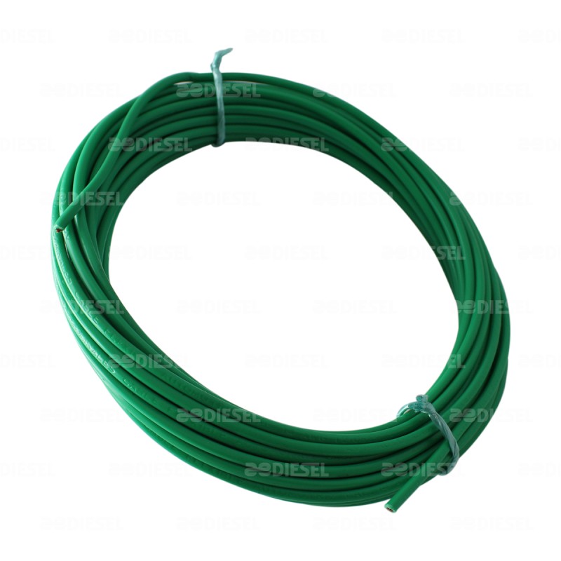 CABLE #14 PLASTICO FLEX ROLLO 10MTS VERD