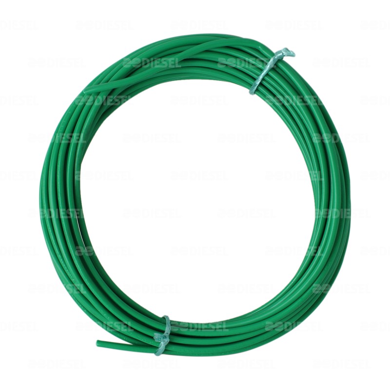 CABLE #14 PLASTICO FLEX ROLLO 10MTS VERD