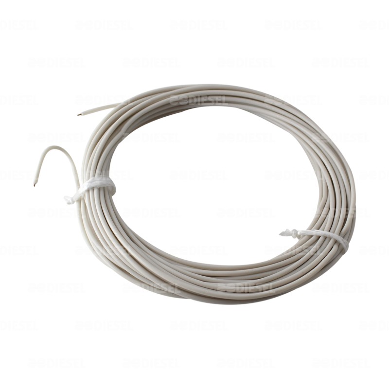 CABLE #16 PLASTICO FLEX ROLLO 10MTS BCO