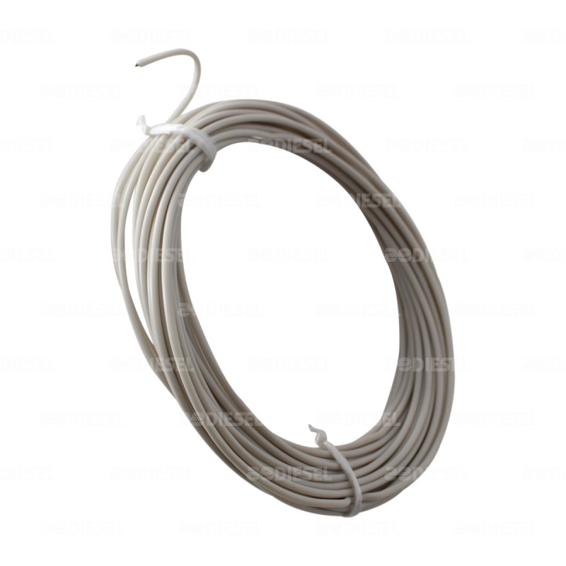 CABLE #16 PLASTICO FLEX ROLLO 10MTS BCO