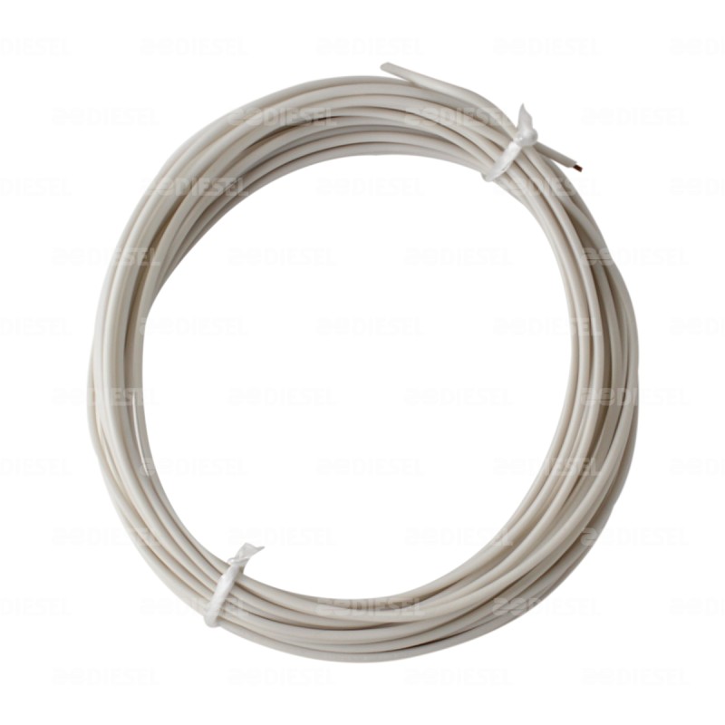 CABLE #16 PLASTICO FLEX ROLLO 10MTS BCO