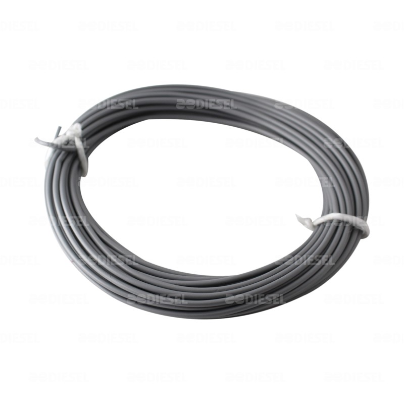 CABLE #16 PLASTICO FLEX ROLLO 10MTS GRIS