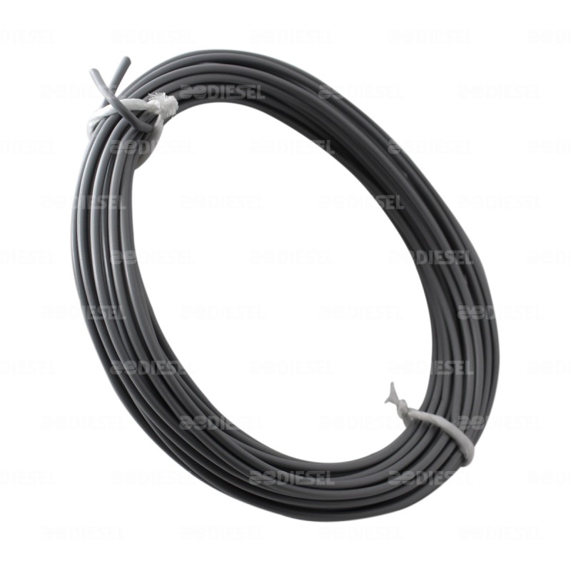 CABLE #16 PLASTICO FLEX ROLLO 10MTS GRIS