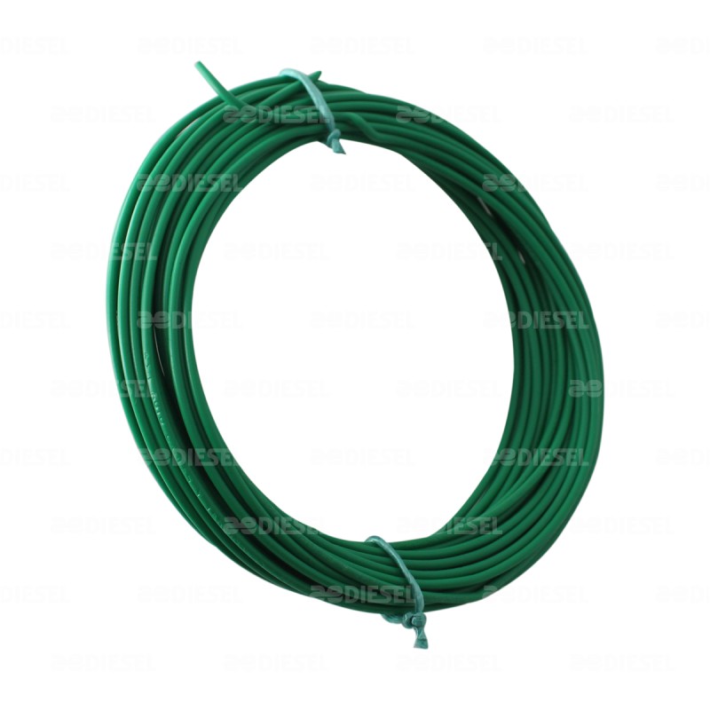 CABLE #16 PLASTICO FLEX ROLLO 10MTS VERD