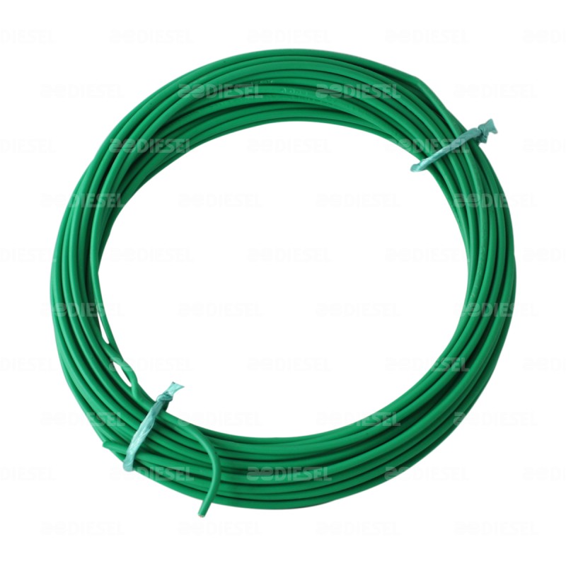 CABLE #16 PLASTICO FLEX ROLLO 10MTS VERD