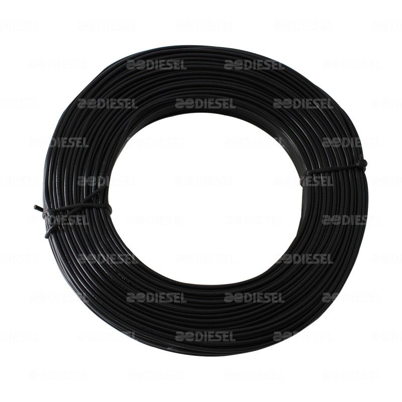 CABLE#16 PLASTICO FLEX ROLLO 100MT NEGRO