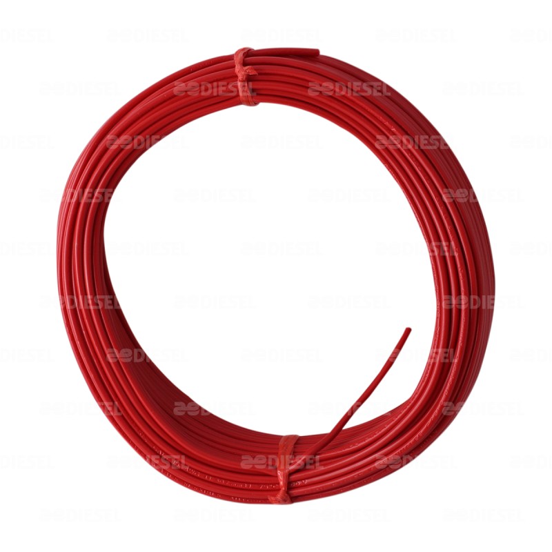 CABLE #16 PLASTICO FLEX ROLLO 30MTS ROJO