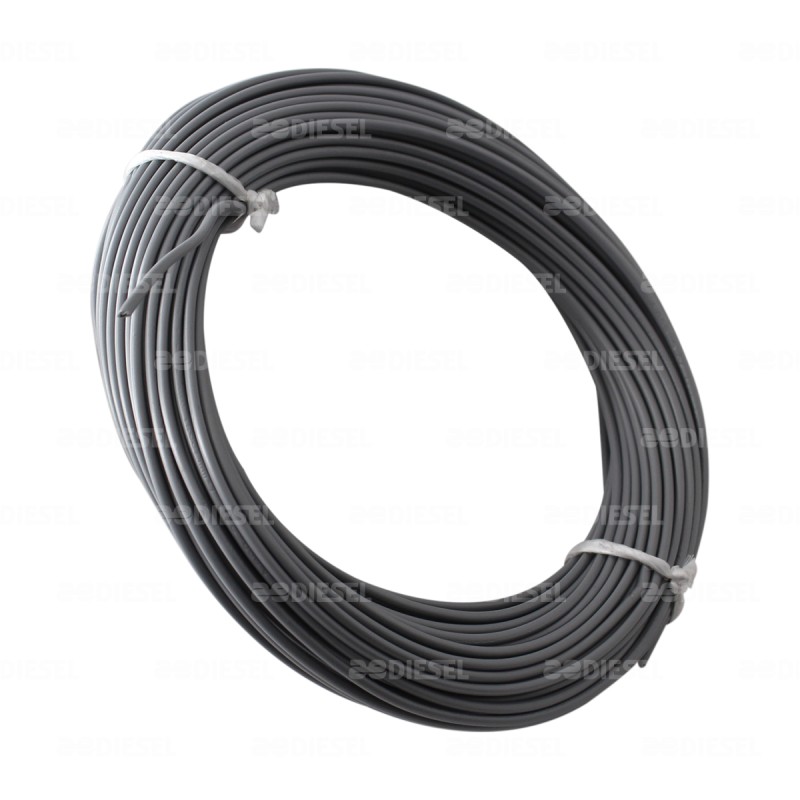 CABLE #16 PLASTICO FLEX ROLLO 30MTS GRIS