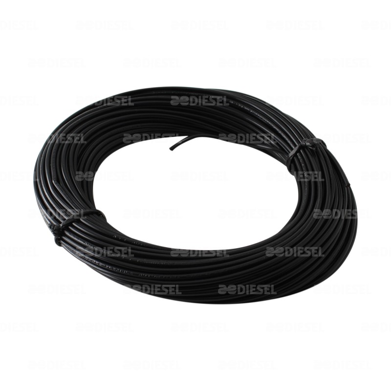 CABLE #16 PLASTICO FLEX ROLLO 30MTS NEGR
