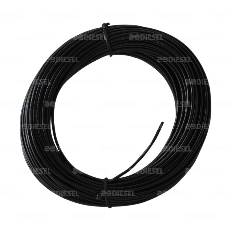 CABLE #16 PLASTICO FLEX ROLLO 30MTS NEGR