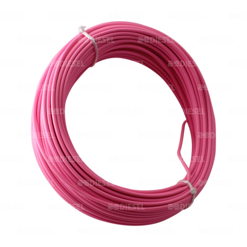 CABLE #16 PLASTICO FLEX ROLLO 30MTS ROSA