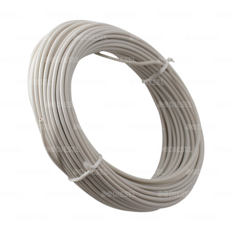 CABLE #14 PLASTICO FLEX ROLLO 30MTS BCO