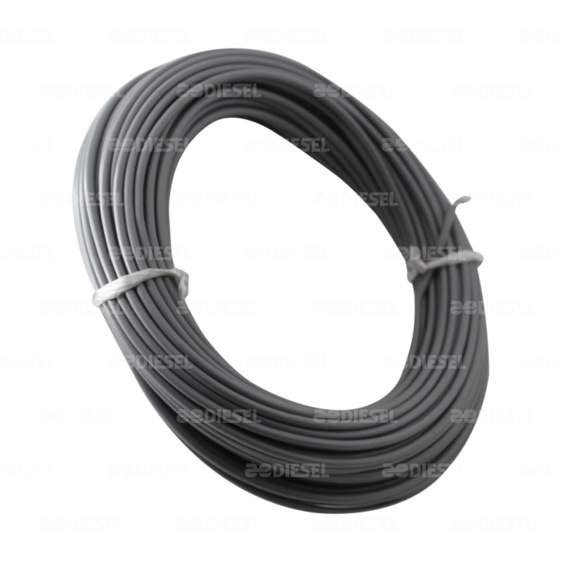 CABLE #14 PLASTICO FLEX ROLLO 30MTS GRIS