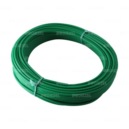 CABLE #14 PLASTICO FLEX ROLLO 30MTS VERD