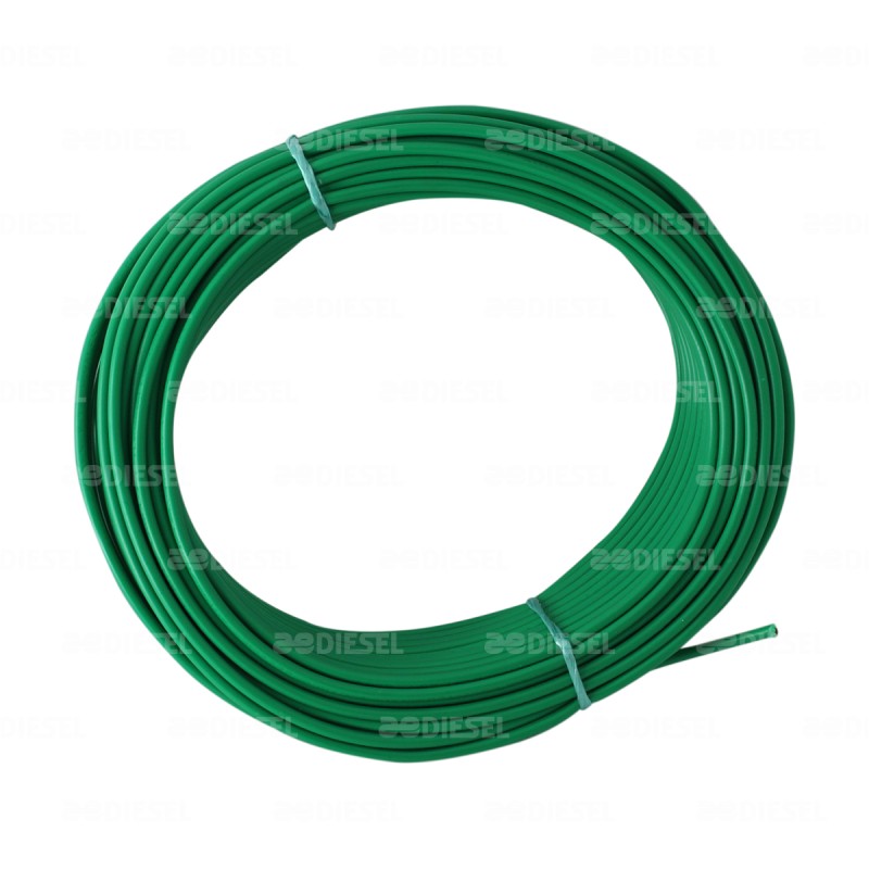 CABLE #14 PLASTICO FLEX ROLLO 30MTS VERD