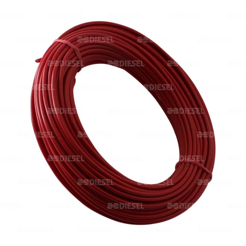CABLE #12 PLASTICO FLEX ROLLO 30MTS ROJO
