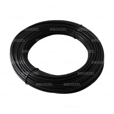 CABLE #12 PLASTICO FLEX ROLLO 30MTS NEGR