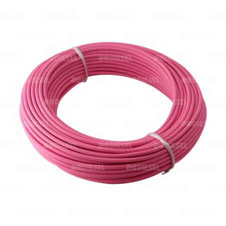 CABLE #12 PLASTICO FLEX ROLLO 30MTS ROSA