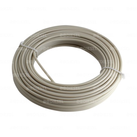 CABLE #10 PLASTICO FLEX ROLLO 30MTS BCO