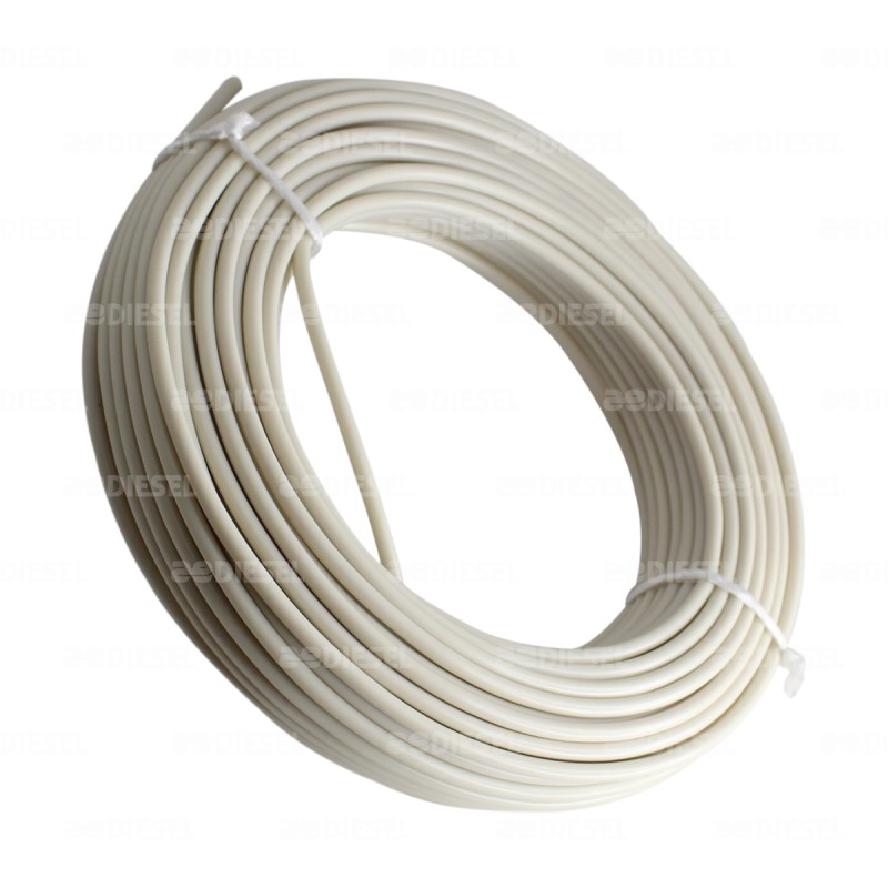 CABLE #10 PLASTICO FLEX ROLLO 30MTS BCO