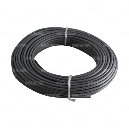 CABLE #10 PLASTICO FLEX ROLLO 30MTS GRIS