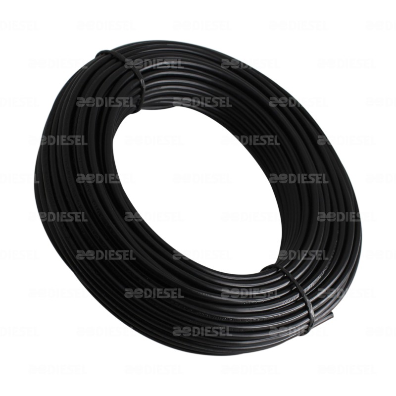 CABLE #10 PLASTICO FLEX ROLLO 30MTS NEGR