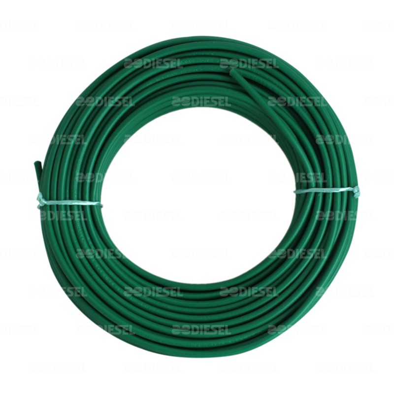 CABLE #10 PLASTICO FLEX ROLLO 30MTS VERD