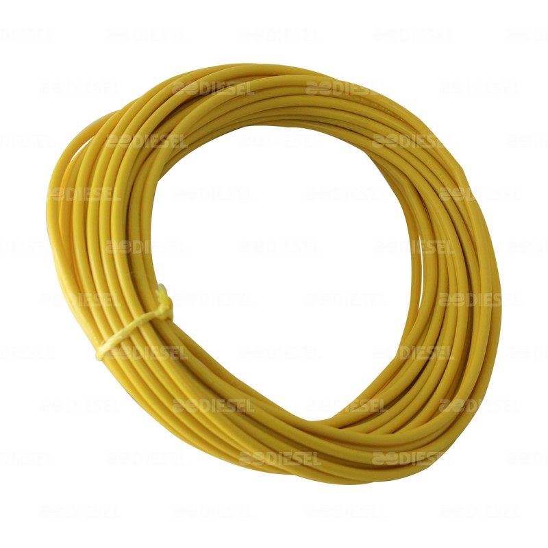 CABLE #12 PLASTICO FLEX ROLLO 10MTS AMAR