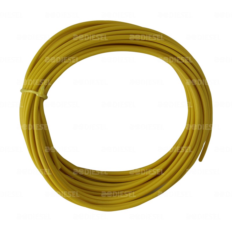 CABLE #12 PLASTICO FLEX ROLLO 10MTS AMAR