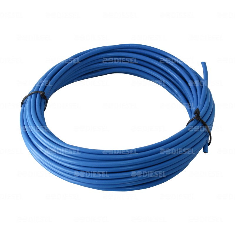 CABLE #12 PLASTICO FLEX ROLLO 10MTS AZUL