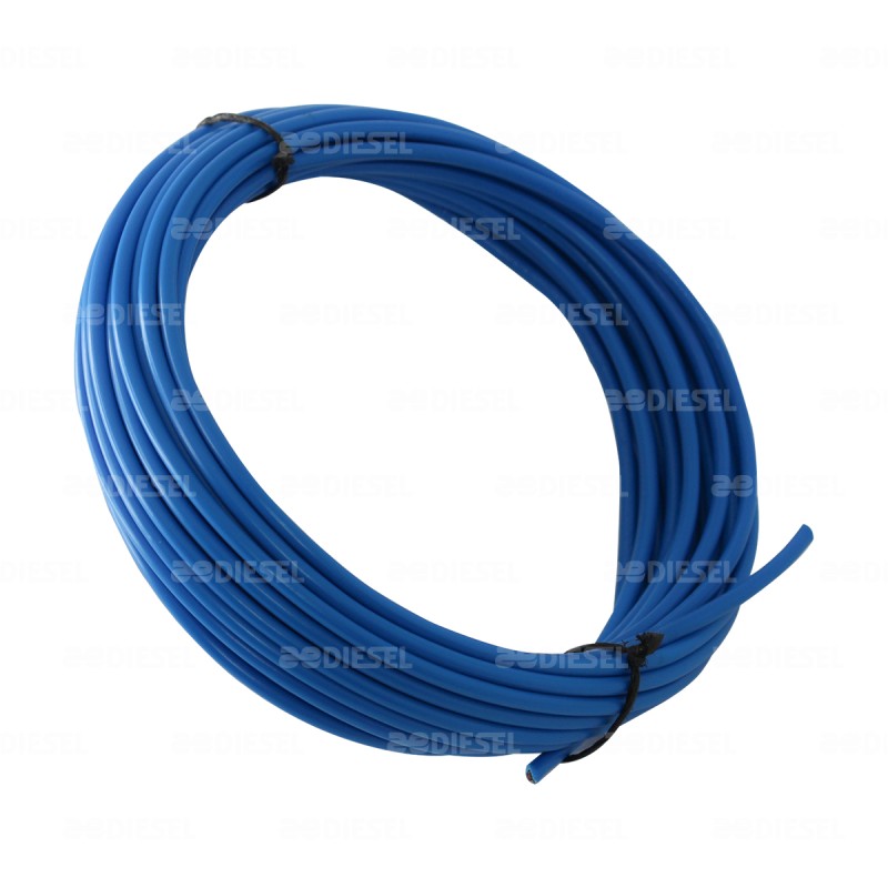 CABLE #12 PLASTICO FLEX ROLLO 10MTS AZUL