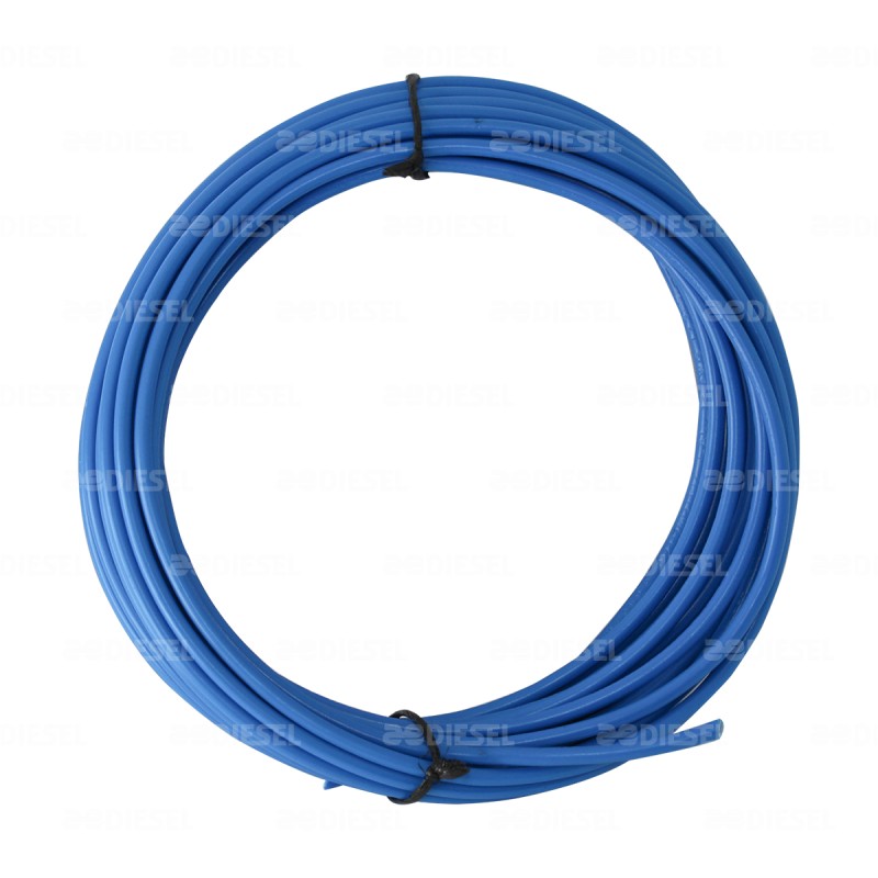 CABLE #12 PLASTICO FLEX ROLLO 10MTS AZUL